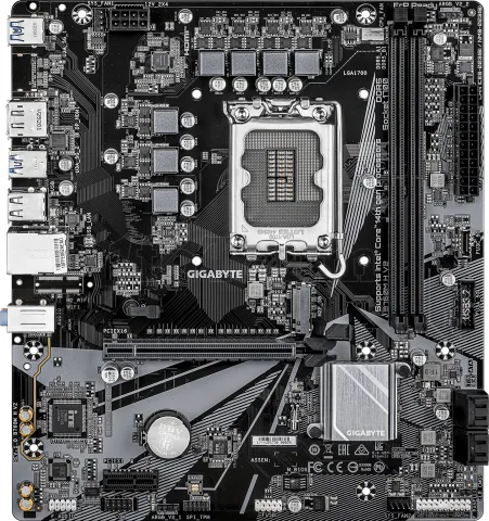 Photo de Carte mère Gigabyte B760M H V2 (Intel LGA 1700) Micro ATX