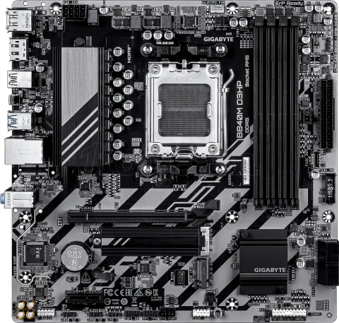 Photo de Carte mère Gigabyte B840M D3HP (AM5) Micro ATX
