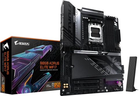 Photo de Carte Mère Gigabyte B850 Aorus Elite WiFi7 (AMD AM5)