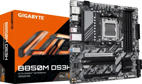 Photo de Carte Mère Gigabyte B850M DS3H (AM5) Micro ATX