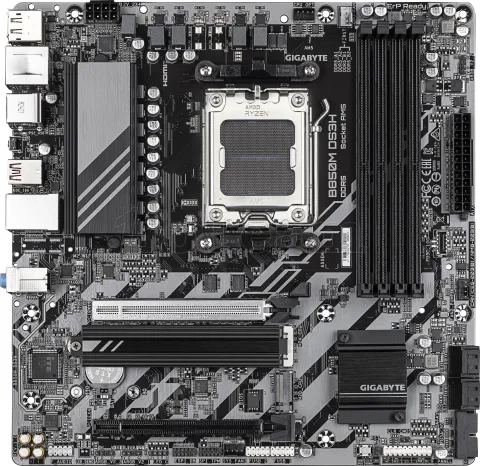 Photo de Carte Mère Gigabyte B850M DS3H (AM5) Micro ATX