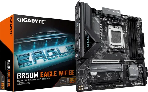 Photo de Carte Mère Gigabyte B850M Eagle WiFi6E (AM5) Micro ATX