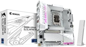 Photo de GB B860 Aorus Elite WiFi6E Ice