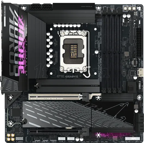 Photo de Carte Mère Gigabyte B860M Aorus Elite WiFi6E (Intel LGA 1851) Micro ATX