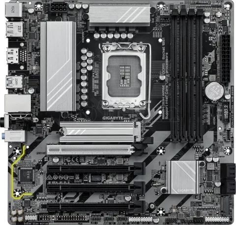 Photo de Carte Mère Gigabyte B860M DS3H WiFi6E (Intel LGA 1851) Micro ATX