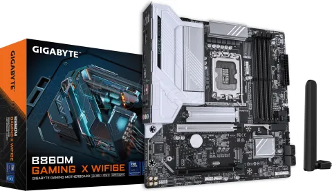 Photo de Carte Mère Gigabyte B860M Gaming X WiFi6E (Intel LGA 1851) Micro ATX