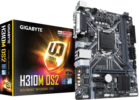 Photo de Carte Mère Gigabyte H310M-DS2 (Intel LGA 1151 v2) Micro ATX