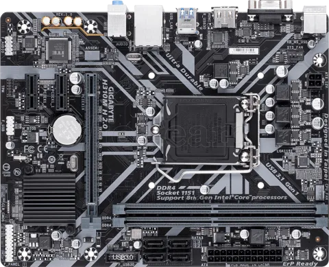 Photo de Carte Mère Gigabyte H310M H R2.0 (Intel LGA 1151 v2) Micro ATX