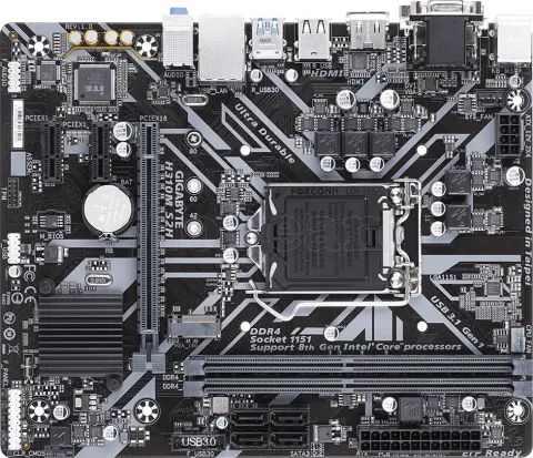 Photo de Carte Mère Gigabyte H310M-S2H (Intel LGA 1151 v2) Micro ATX
