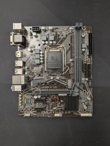 Photo de Carte Mère Gigabyte H410M H v2 (Intel LGA 1200) Micro ATX - S/N SN234960029688 - ID 222676