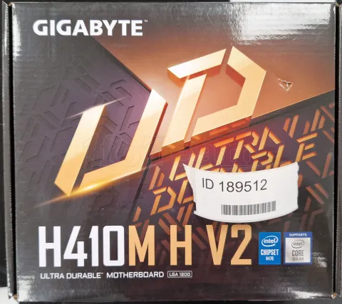 Photo de Carte Mère Gigabyte H410M H v2 (Intel LGA 1200) Micro ATX - SN224650073143 - ID 189512