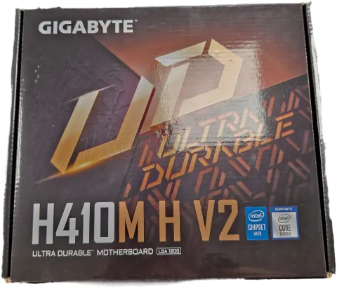 Photo de Carte Mère Gigabyte H410M H v2 (Intel LGA 1200) Micro ATX - SN225050084226 - ID 191370