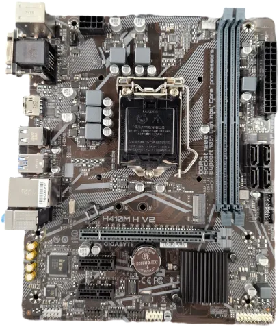 Photo de Carte Mère Gigabyte H410M H v2 (Intel LGA 1200) Micro ATX - SN225050084226 - ID 191370