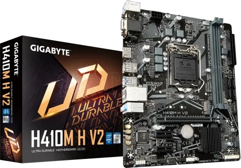 Photo de Carte Mère Gigabyte H410M H v2 (Intel LGA 1200) Micro ATX