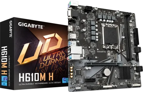 Photo de Carte Mère Gigabyte H610M H DDR5 (Intel LGA 1700) Micro ATX