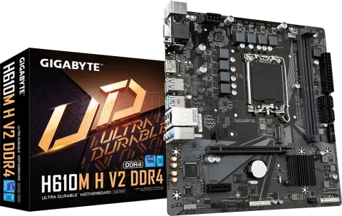 Photo de Carte Mère Gigabyte H610M H V2 DDR4 (Intel LGA 1700) Micro ATX