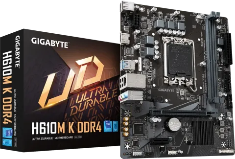 Photo de Carte Mère Gigabyte H610M K DDR4 (Intel LGA 1700) Micro ATX