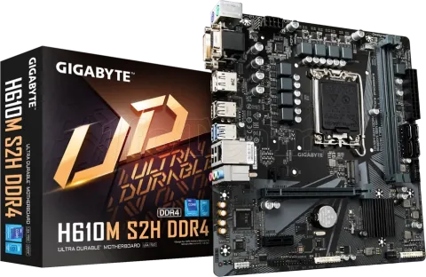 Photo de Carte Mère Gigabyte H610M S2H (Intel LGA 1700) Micro ATX