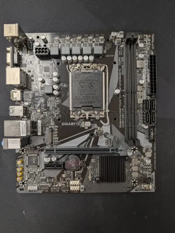 Photo de Carte Mère Gigabyte H610M S2H V2 DDR5 (Intel LGA 1700) Micro ATX - S/N SN25343A003807 - ID 222716