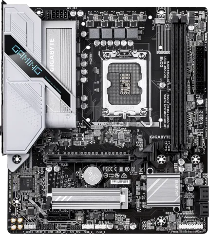 Photo de Carte Mère Gigabyte H810M Gaming WiFi6 (Intel LGA 1851) Micro ATX