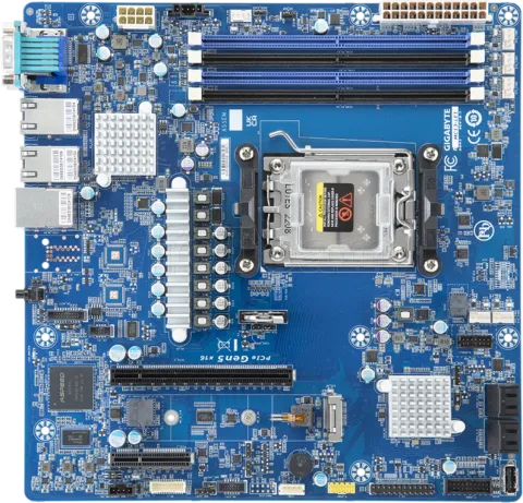 Photo de Carte Mère Gigabyte MC13-LE1 (AM5) Micro ATX