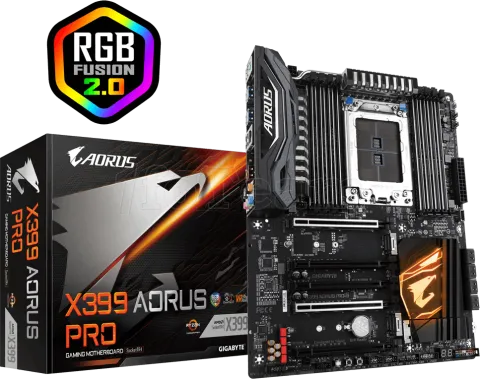 Photo de Carte Mère Gigabyte X399 Aorus Pro (AMD TR4)