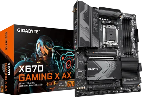 Photo de Carte Mère Gigabyte X670 Gaming X AX (AM5)