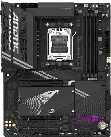 Photo de Carte Mère Gigabyte X870 Aorus Elite WiFi7 (AMD AM5)