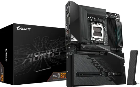 Photo de Carte Mère Gigabyte X870 Aorus Stealth (AM5)