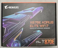 Photo de Carte Mère Gigabyte X870E Aorus Elite WiFi7 (AMD AM5) - S/N 252550061774 - ID 222759