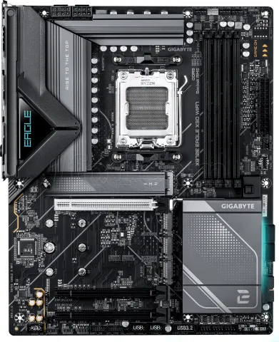 Photo de Carte Mère Gigabyte X870E Eagle X3D WiFi7 (AM5)