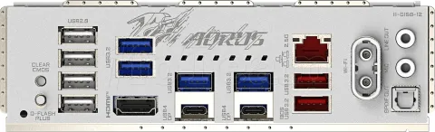 Photo de Carte mère Gigabyte X870M Aorus Elite WiFi7 Ice (AM5) Micro ATX