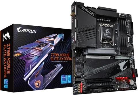 Photo de Carte Mère Gigabyte Z790 Aorus Elite AX DDR4 (Intel LGA 1700)