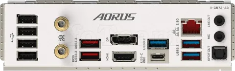 Photo de Carte Mère Gigabyte Z790 Aorus Elite AX Ice DDR5 (Intel LGA 1700)