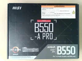 Photo de Carte Mère MSI B550-A Pro (AM4) - SN 601-7C56-230B2503004955 - ID 223742