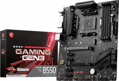 Photo de Carte Mère MSI B550 Gaming Gen3 (AM4)