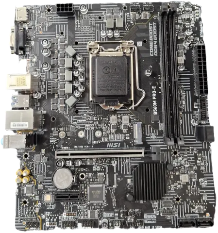 Photo de Carte Mère MSI B560M Pro-E (Intel LGA 1200) Micro ATX - SN 601-7D22-500B2301006153 - ID 194152