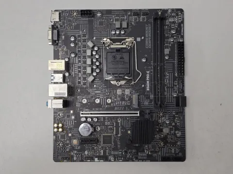 Photo de Carte Mère MSI B560M Pro-E (Intel LGA 1200) Micro ATX - SN 601-7D22-500B2303040231 - ID 213028