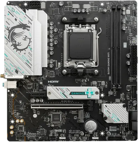 Photo de Carte Mère MSI B650M Gaming Plus WiFi (AM5) Micro ATX