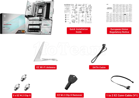 Photo de Carte Mère MSI B850 Gaming Plus WiFi6E (AMD AM5)