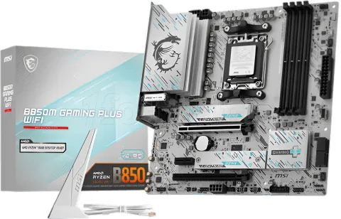 Photo de Carte Mère MSI B850M Gaming Plus WiFi (AMD AM5) Micro ATX