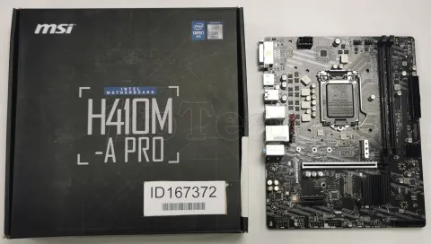 Photo de Carte Mère MSI H410M-A Pro (Intel LGA 1200) Micro ATX - ID167372 - SN 601-7C89-030B2011028305