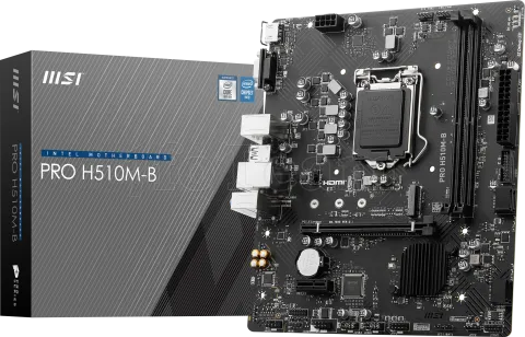 Photo de Carte Mère MSI H510M-B Pro (Intel LGA 1200) Micro ATX