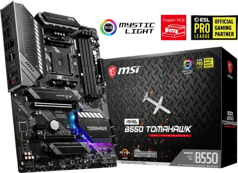 Photo de Carte Mère MSI MAG B550 Tomahawk (AM4)