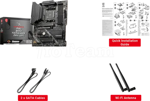 Photo de Carte Mère MSI MAG B550 Tomahawk WiFi (AM4)