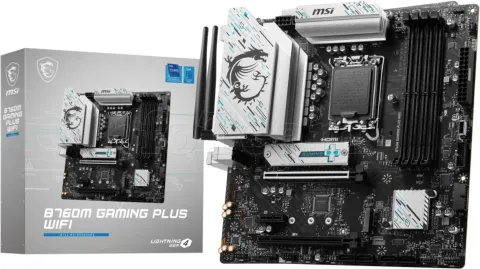 Photo de Carte Mère MSI Mag B760M Gaming Plus Wifi DDR5 (Intel LGA 1700) Micro ATX