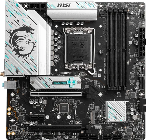 Photo de Carte Mère MSI Mag B760M Gaming Plus Wifi DDR5 (Intel LGA 1700) Micro ATX