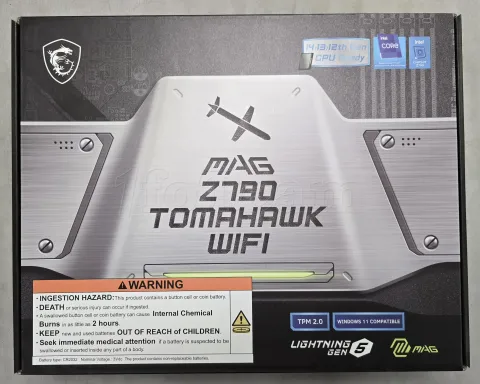 Photo de Carte Mère MSI Mag Z790 Tomahawk WiFi DDR5 (Intel LGA 1700) - S/N 601-7D91-180B2504000761 - ID 223111