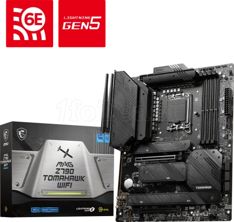 Photo de Carte Mère MSI Mag Z790 Tomahawk WiFi DDR5 (Intel LGA 1700)