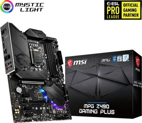 Photo de Carte Mère MSI MPG Z490 Gaming Plus (Intel LGA 1200)